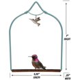 thumbnail image 4 of POP'S Hummingbird Swing, Charmed Teal, 4 of 9