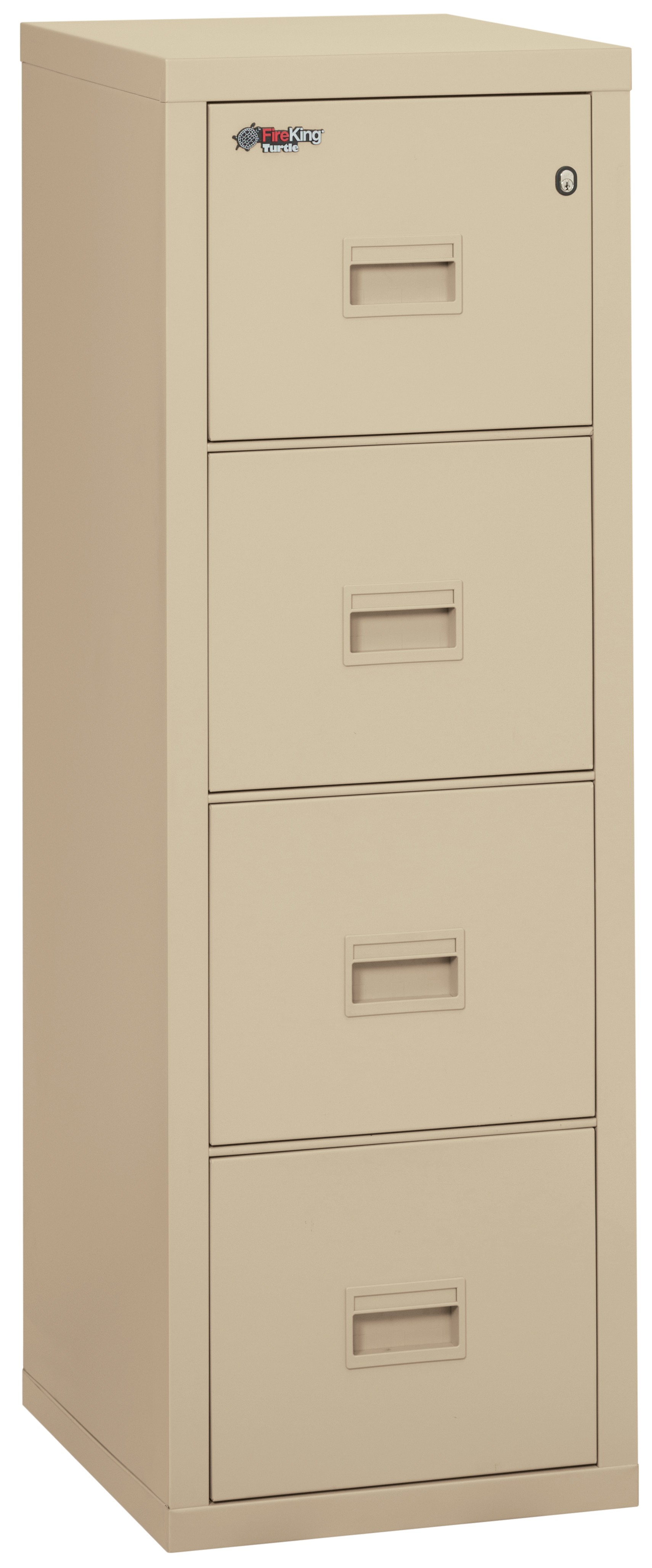 Fireking 4 Drawer 22" D Small Office / Home Vertical fireproof File
