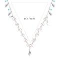 thumbnail image 4 of Double Layer Ankle Ethnic Style Beach Beautiful Iron Metal Foot Chain for Woman (Sea Snail Pattern), 4 of 7