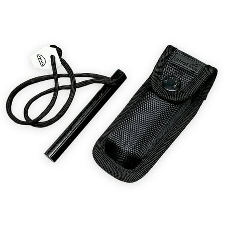 

HexaLite Mini - Compact Hex Shaped Ferro Rod Ceramic Striker With Carry Pouch