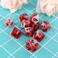 thumbnail image 3 of 10pcs/set 10 Sided D10 Polyhedral Dices Numbers Dials Desktop Table Board Game, 3 of 13