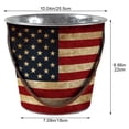thumbnail image 3 of Iron Ice Bucket, Retro Beer Beverage Ice Bucket, Champagne Ice Bucket, Round Ice Bucket Wine Bucket for Home Bars, Pubs, Clubs, Restaurants, BBQs and Picnics, 3 of 7