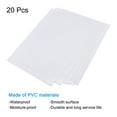 thumbnail image 3 of Uxcell Self-Sealing Laminating Sheets Lamination Film Clear Sheet, 180x129x0.26mm for Photo, Paper, Menu, Pack of 20, 3 of 6