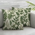 thumbnail image 3 of Qinduosi Sage Green Leaf Plant Pillow Covers Inch Set of Botanical Floral Decorative Pillow Cases Vintage Cushion Case Farmhouse Home Decor for Couch Sofa Porch Outdoor, 3 of 5