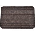 thumbnail image 1 of Outdoor Front Door Mat Chloe Polypropylene Latex Rug 24x16 Brown, 1 of 5