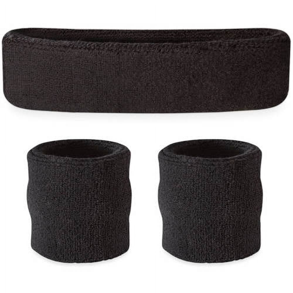 Suddora Kids Headband and Wristbands Set, Teal