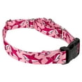 thumbnail image 4 of Country Brook Petz® Pink Sharks Martingale Dog Collar with Plastic Buckle, Large, 4 of 5