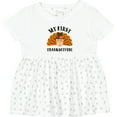 thumbnail image 3 of Inktastic My First Thanksgiving Cute Turkey Pilgrim Hat Girls Baby Dress, 3 of 5