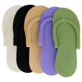 thumbnail image 2 of Pedicure Slippers - Assorted by Cuccio Pro for Unisex - 12 Pair Slippers, 2 of 2