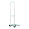 Weloille Two-Wheel Rolling Utility Cart, 1 Piece Lightweight Foldable Hand Truck, Heavy Duty Luggage Trolley, Portable Storage Cart for Shopping Moving Travel Home Use