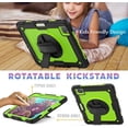 thumbnail image 3 of iPad Pro 12.9 Case 2020 with Screen Protector Pencil Holder | Full Body Shockproof Rugged Protective Durable Rubber Case w/360 Rotating Stand & Strap for iPad Pro 12.9 inch 4th Generation, 3 of 6