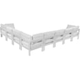thumbnail image 3 of Meridian Furniture Nizuc White Outdoor Patio Modular Sectional, 3 of 9