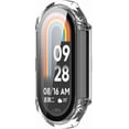 thumbnail image 4 of KOMI Compatible avec Xiaomi Smart Band 9, Étui de Protection Rigide pour PC avec Protecteur d'Écran [Verre Trempé] Remplacement pour Accessoires Xiaomi Mi Band 9NFC (Transparent), 4 of 5