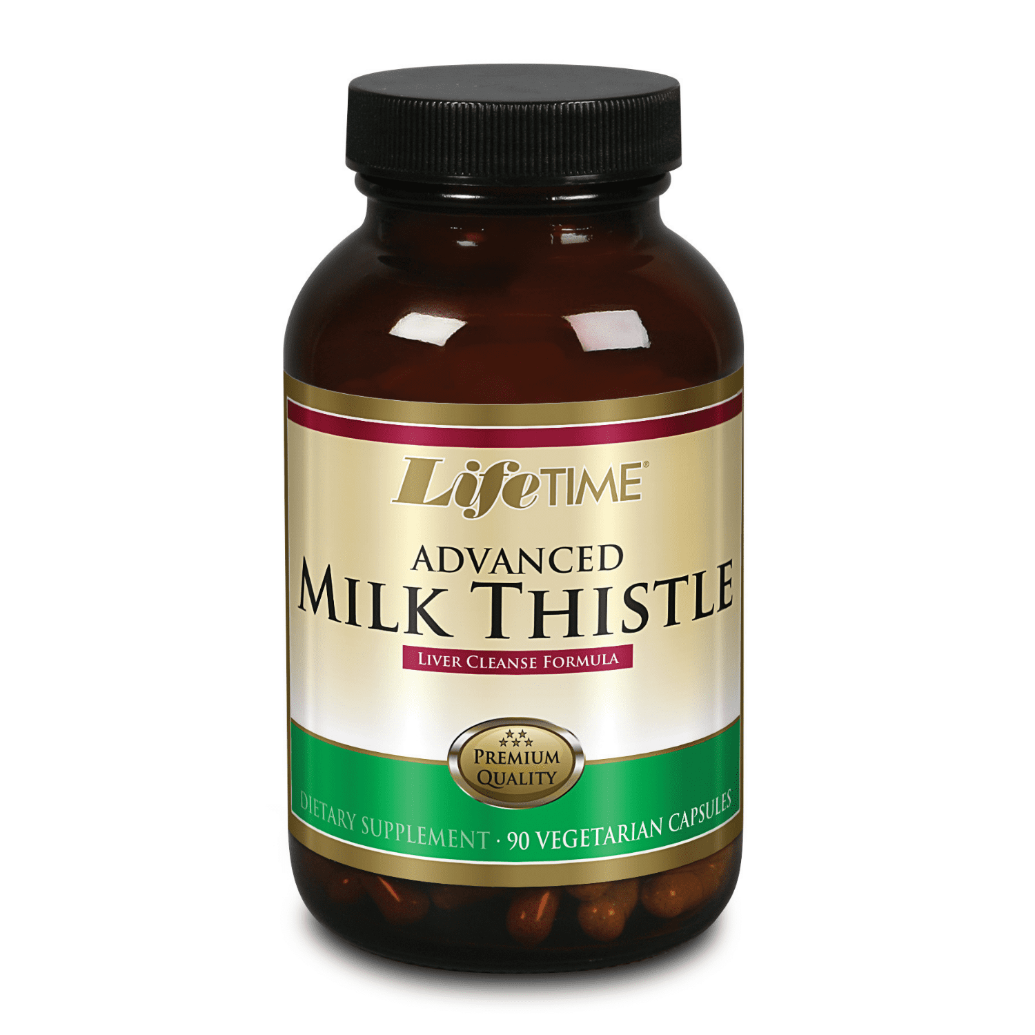 LifeTime Vitamins - Milk Thistle Formula Advanced Liver Cleanse - 90 Capsules