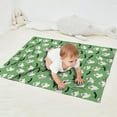 thumbnail image 2 of Green Ghost Bat Pattern Blanket,Comfortable Soft Flannel Throw Blanket,All Season,Warm Lightweight Blankets for Sofa Bed Couch Living Room Chair,30"x40", 2 of 4
