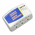 thumbnail image 4 of 3 Outlets Voltage Power Surge Protector 120V Refrigerator Brownout Appliance, 4 of 6