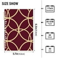 thumbnail image 2 of FORMRS 1-Subject Spiral Notebook 8" x 5" College Ruled 60 Refillable Sheet A5 Hard Cover, 2 Pack, Red Circles, 2 of 7