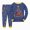 X106-Navy, variant on NOLDARESToddler Christmas Pajamas Pjs Set Boys Girls 2pcs Nightwear Long Sleeve Sleepwear Sets Xmas Jammies X106-Blue