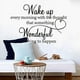 thumbnail image 3 of Pegatinas de pared con frases inspiradoras, palabras y puntos, letreros extraíbles para hacer tú mismo para escenas decorativas, PVC autoadhesivo para habitaciones de bebés y niños, dormitorios,, 3 of 7