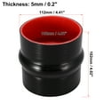 thumbnail image 3 of 102mm 4.02 ID Coche Recto Silicona Manguera Acoplador Intercooler Tubo, 3 of 6