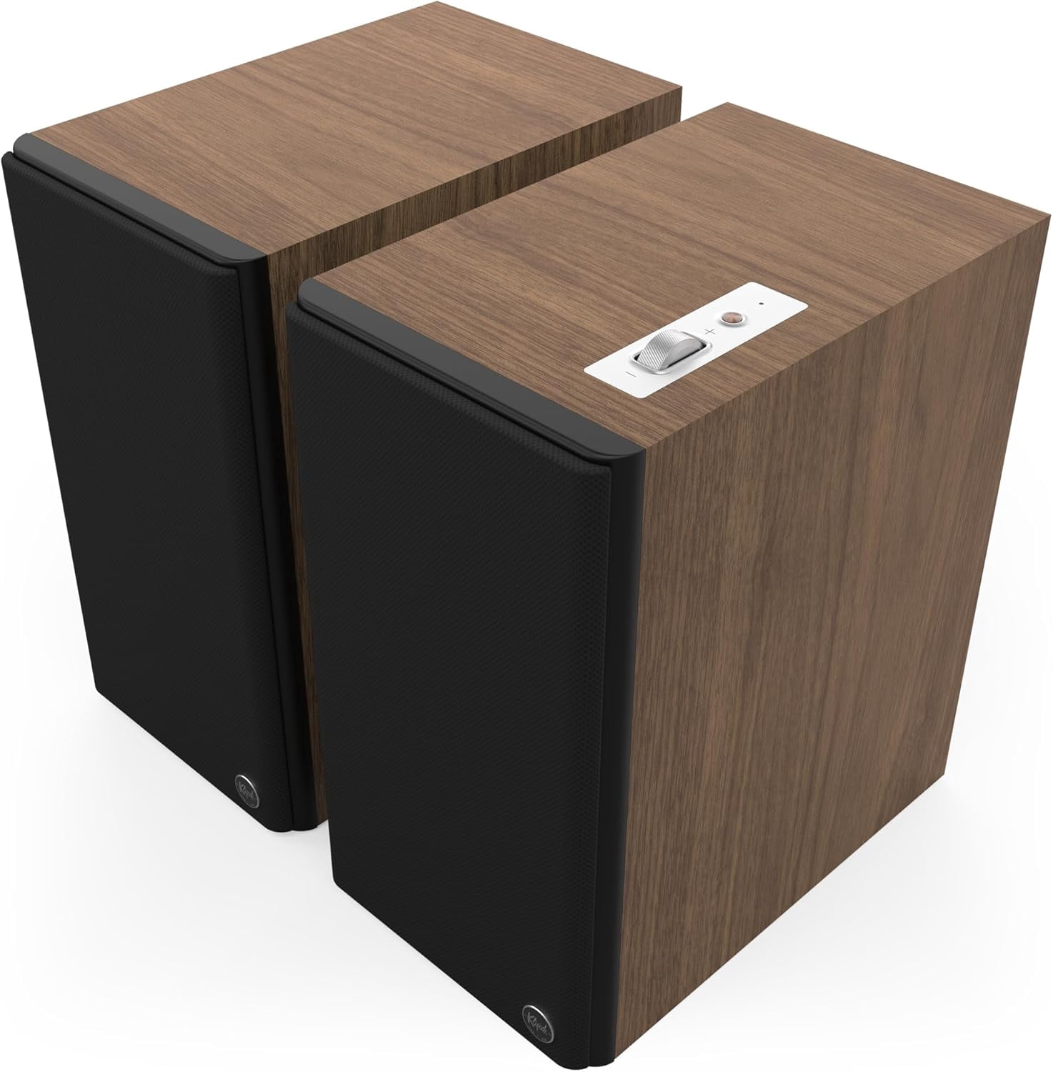 Klipsch THE-SEVENS-II-WALNUT 6.5" Dolby Atmos Powered Speaker Pair - Walnut (2026)