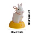 thumbnail image 3 of RXIRUCGD Easter Bunny Shaped Scented Candles Spring Rabbit Tealight Candles Aromatherapy Candle Wax Candle for Home Bedroom Bathroom Party Easter Decorations, Easter Basket Stuffers Gifts for Women, 3 of 7