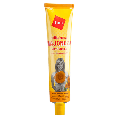 Mayonnaise (Tina) 180g tube