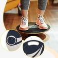 thumbnail image 1 of Colaxi 40cm Wooden Wobble Balance Board Stability Training Disc Lightweight Accessory Sturdy for Yoga Fitness Round Multifunctional, 1 of 8