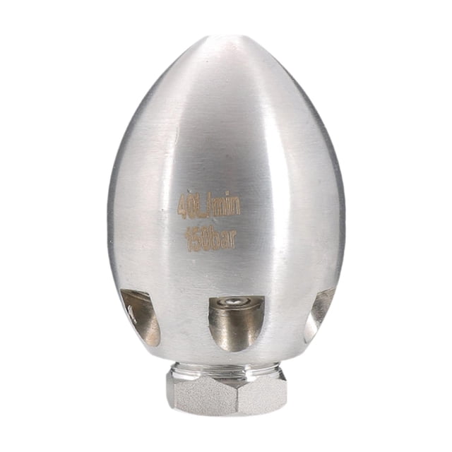 stanreset Sewer Jet Nozzle G1/2 G3/8 Female Thread 40L Tips Cleaning Steel Pressure Washer 40L