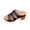 Black, variant on Women's Wedge Sandals Comfortable Open Toe Casual Dressy Cork Summer Dress Shoes Gold 6