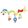 LNKOO Hanging Toys for Car Seat Crib Mobile, Infant Baby Spiral Plush