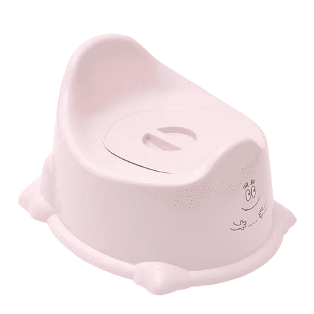 Pink, Happy Face, Potty Training Toilet, Includes Lid, Toddlers Ages 12+ Months