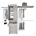 thumbnail image 2 of closet 5 cajones con puertas y maletero color blanco nordico, 2 of 8