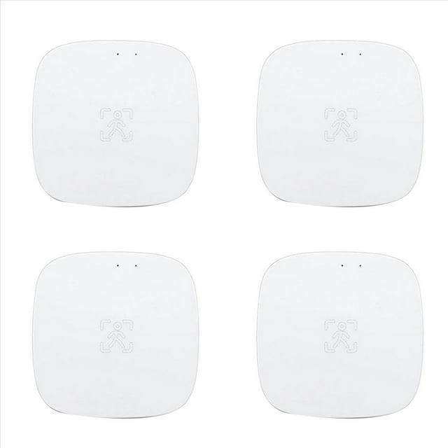 4X Sensor de Presencia Tuya WiFi MmWave con Luminancia DeteccióN de Radar de Microondas PIR Sensor de Movimiento Montaje en Pared