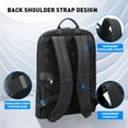 thumbnail image 6 of BOPAI 17 inch Super Slim Laptop Backpack Men&Women Anti Theft Backpack Waterproof College Backpack Travel Laptop Backpack for Men Business Laptop Backpack Casual Daypack for Men, 6 of 16