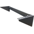 thumbnail image 1 of Mofangtech New Folding 19-Inch Vertical Wall Mount Rack Bracket Wall Moutable Server Rack with Hardware Black (3U), 1 of 5
