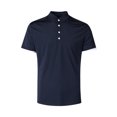 thumbnail image 3 of ZAXARRA Men? s Tops V-Neck Short Sleeve Pullover Polo Shirt with Buttons, 3 of 10