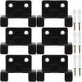 thumbnail image 1 of 6 Sets Mirror Bracket Thickened Stainless Steel Wall Tile Display Holder Hook, 1 of 9