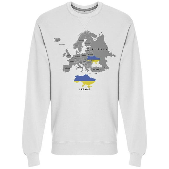 Territory Of Europe Sweatshirt Men -Image by Shutterstock, Male Small