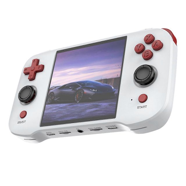 R46S Retro Handheld Game Console 4.0inch IPS Screen RK3566 Linux System Portable Video Player for GB Emulator B