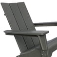 thumbnail image 3 of HomeRoots 486104 38 in. Heavy Duty Plastic Rocking Chair, Gray, 3 of 3