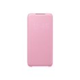 thumbnail image 3 of Samsung LED Wallet Cover EF-NG980 - Flip cover for cell phone - pink - for Galaxy S20, S20 5G, 3 of 4