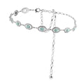 thumbnail image 2 of Cinturón de cadena para mujer, ajustable, de metal, decorativo, estilo vaquera occidental. Estilo G, 2 of 9