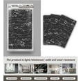 thumbnail image 2 of J&V TEXTILES 6PCS Marble Peel and Stick Backsplash Waterproof Washroom Wall Panels, Peel and Stick Tile, PVC Wall Panels for Kitchen, Bathroom - 11.8"x23.6" Kitchen Tile Marble-White Veins, 2 of 4