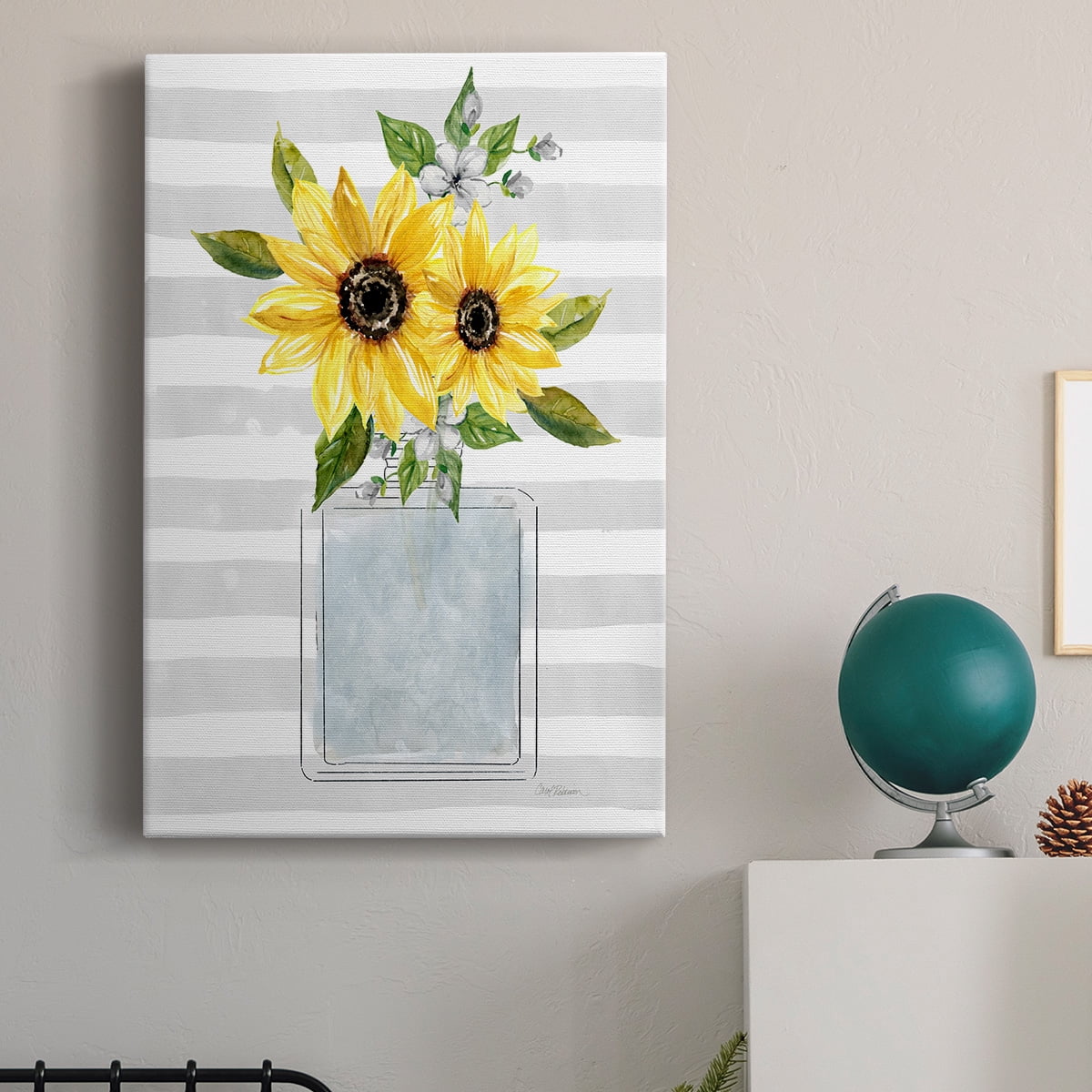 Sunflower Perfume I Premium Gallery Wrapped Canvas - Ready to Hang