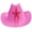 Pink, variant on AOOOWER Bride Cowboy Hat Bachelorette Party Hat Bride Hat Bride Cowgirl Hat Disco Cowboy Hat Bridal Party Hat Cowboy Fedoras hat