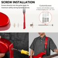thumbnail image 2 of Correa de guitarra Amumu SNAPLOCK Pro Quick-Release, ajustable 96-145 cm, 2 of 8