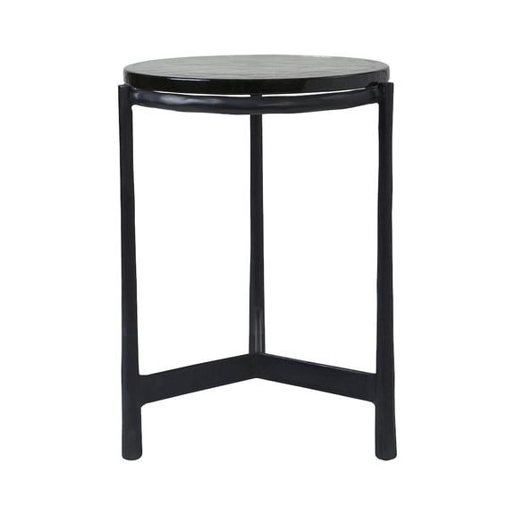 Renwil Avila Side Table In Black Color