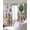 White, variant on Children's Day Blackout Curtains for Bedroom/Living Room, Thermal Insulated Kitchen Curtains, Cartoon Handprint Butterfly Retro Beige Grommet Darkening Window Treatment Drapes 42"x84"x2