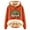 Orange-a, variant on Christmas Cute Hoodies for Women 2025 Long Sleeve Heavyweight Holiday Hooded Sweatshirt Pullover Tops